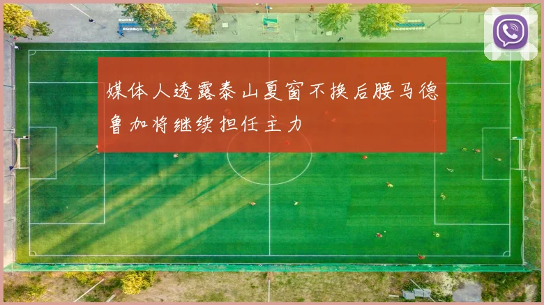 媒体人透露泰山夏窗不换后腰马德鲁加将继续担任主力